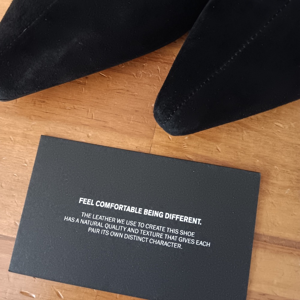 Kenneth Cole Quincy Boots Womens 10 Black Suede Stiletto NWB KL24QUI00 - Picture 9 of 9